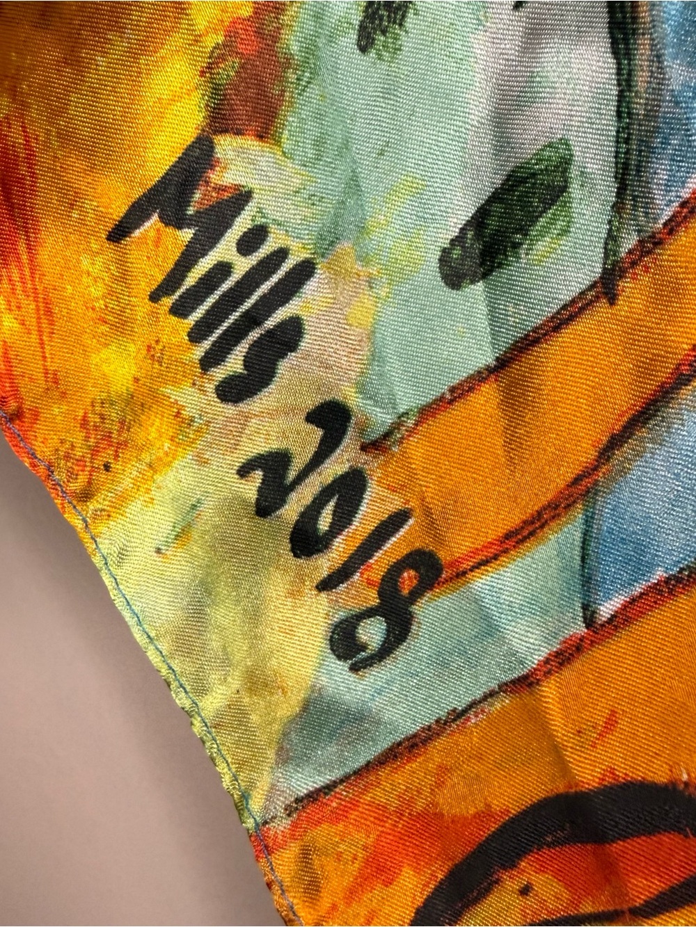 Billy Mills PyeongChang 2018 Olympic Scarf